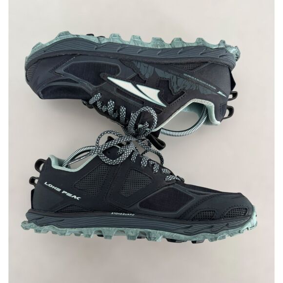 Altra Lone Peak 4.5 Trail Running Blue Gray ALOA4QTX446 Women's Size 8 - Picture 4 of 9
